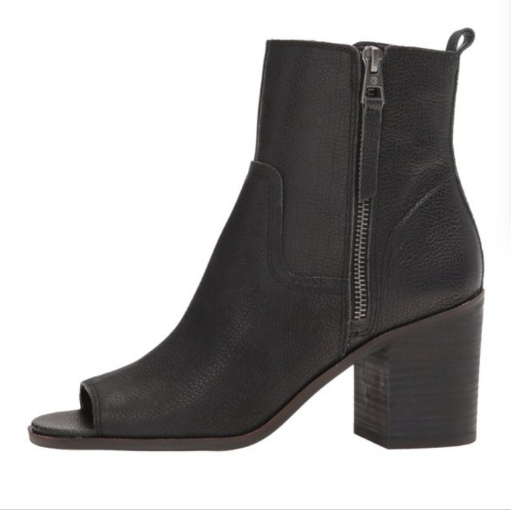 Lucky Brand Black LK-KAMREN Ankle Bootie, Women's Size 8 - Picture 2 of 10